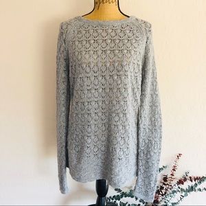 Women’s Dranella grey knit sweater M